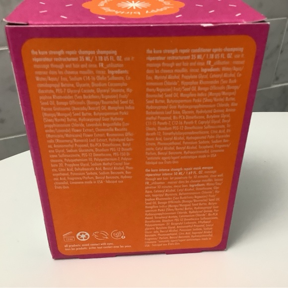 Amika “The Kure Strength Repair” Trial Set NWT - Picture 2 of 2